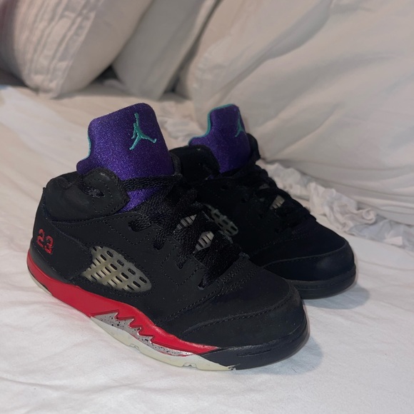 Air Jordan 5 Retro sneakers kids 9C - Picture 6 of 12
